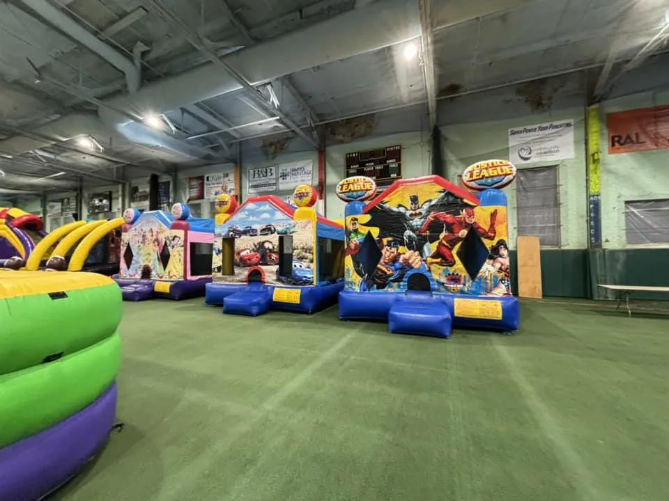 Kids enjoying ADK Bounce-A-Palooza